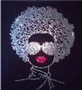 Girl with Glasses - Silver