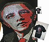 Obama Rhinestone - Smaller Head on Shirt