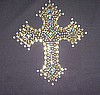 Rhinestone cross a