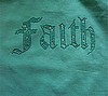 Faith - child - rhinestone a