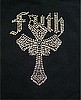 Faith - child - rhinestone