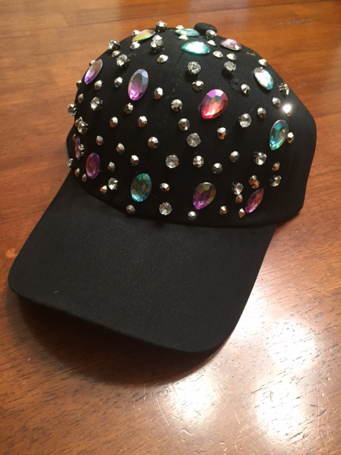 Jewels Black Cap